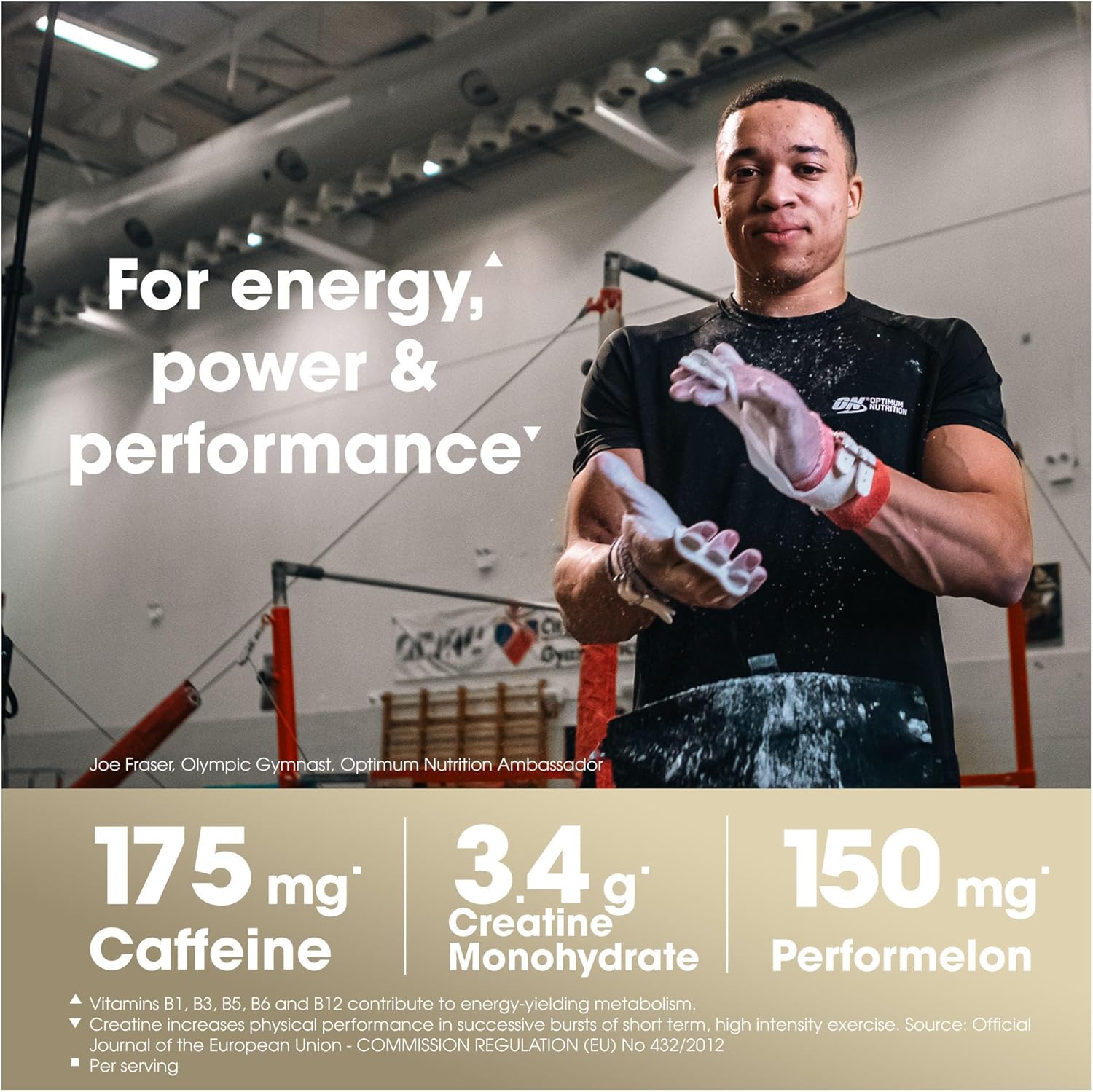 Optimum Nutrition Gold Standard Pre Workout Powder, Energy Drink Nutrition Supplement, Fruit Punch Flavour, 30 Servings, 330 g